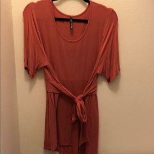 Merci asymmetrical adjustable tie top